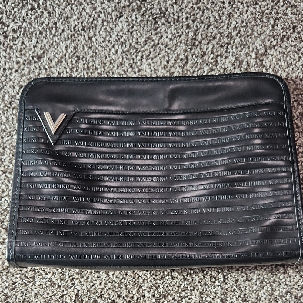 Valentino Black Embossed Bag